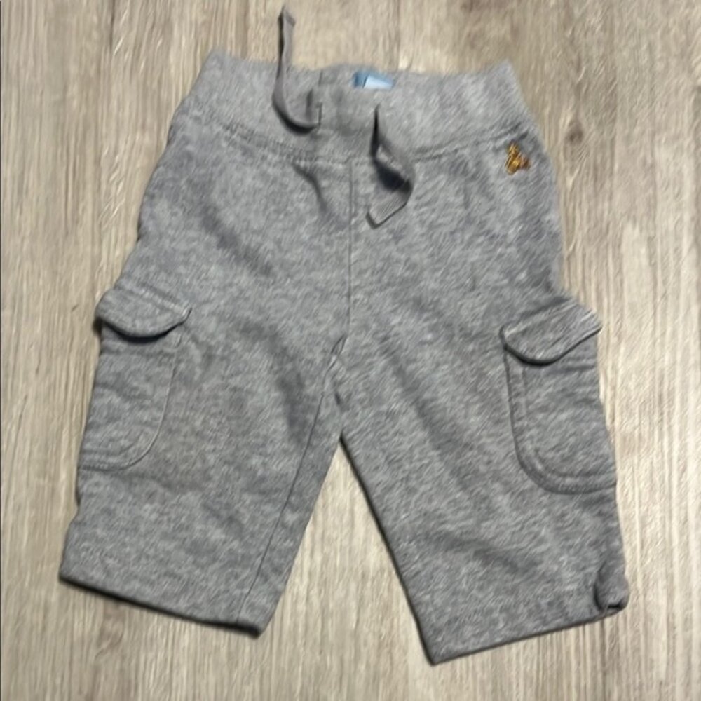 Gap Gray Kids Cargo Pants 9-12M